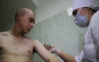 Делают ли профилактические прививки военнослужащим