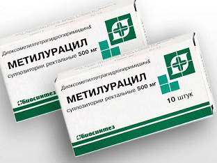 Метилурацил свечи: инструкция по применению